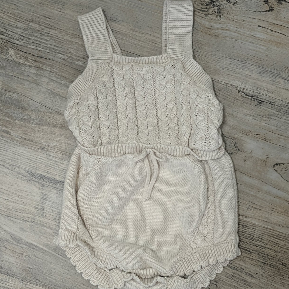 Baby Cat & Jack Sweater Knit Onsie